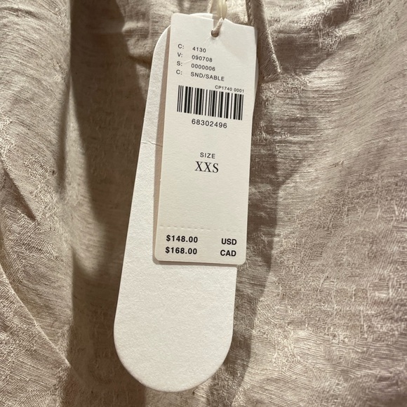 Anthropologie Flat White Dress - Picture 6 of 9